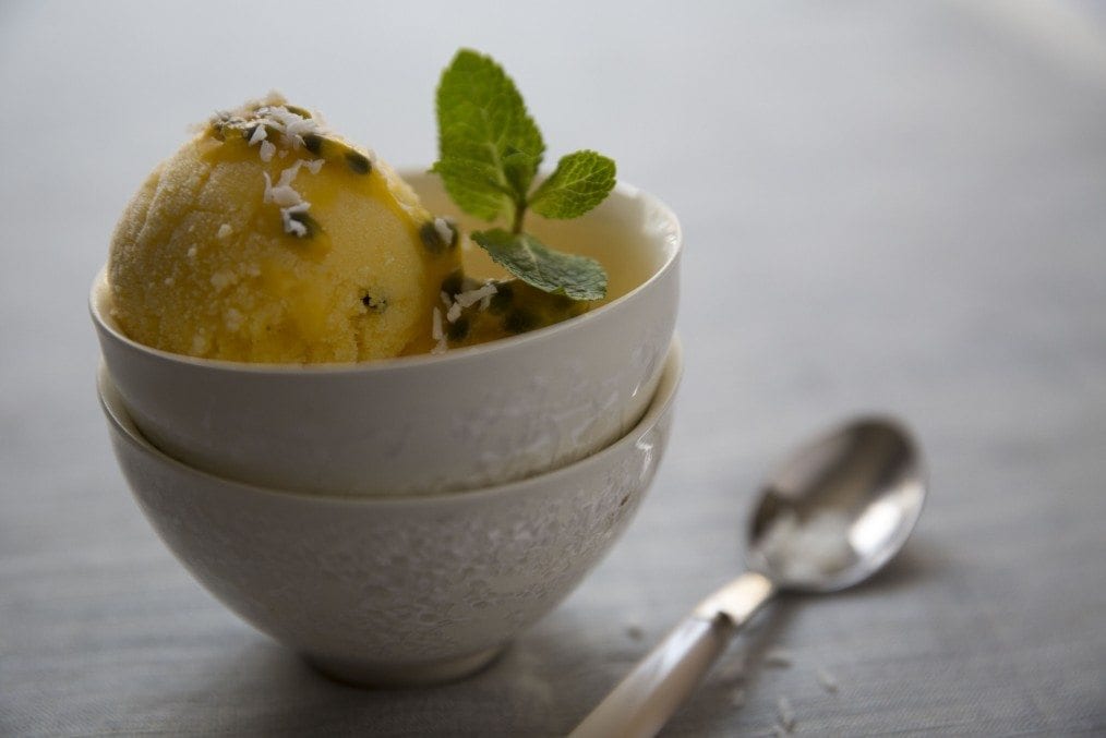 Mango & Passionfruit Sorbet