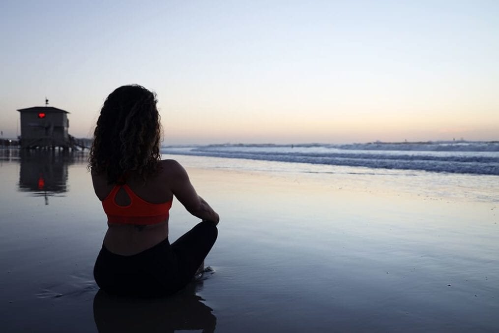 Woman meditating - meditation