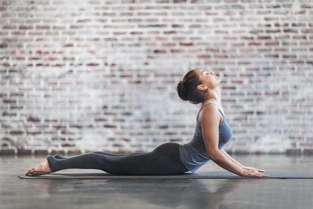 Woman Doing Yoga