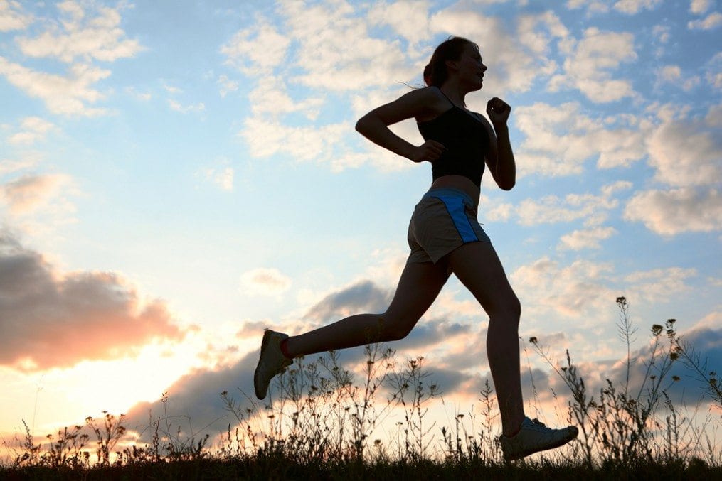 Woman running