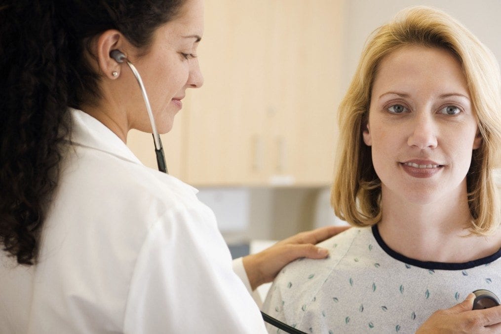 Patient Getting Checkup